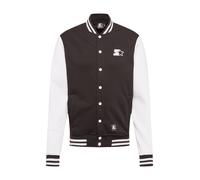 Starter Black Label Giacca di mezza stagione nero / bianco Uomo Starter Black Label M