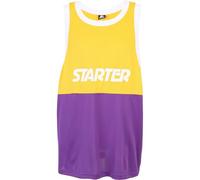 Starter Black Label St368-starter Split Mesh Tank Top Canottiera Uomo (Pacco da 1)
