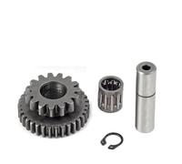 Starter Clutch DI RICOSTRUZIONE DELL'ALBERO DEL CUSCINETTO DELL'INGRANAGGIO DI AVVIAMENTO 15T/34T Adatto per Big Bear 400 YFM400 1999-2012 Wolverine 350 1995-2005 Ingranaggio frizione avviamento