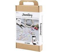 Starter Craft Kit Jewellery Vibrant Colours, Contents: figure beads, rocaille se