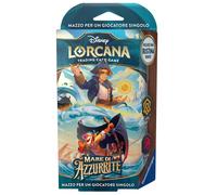 Disney Lorcana Mare di Azzurrite Starter Deck Ambra/Rubino ITA Ravensburger