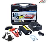 Starter Di Emergenza Portatile Per Auto Da 600 Amp E Compressore D'Aria