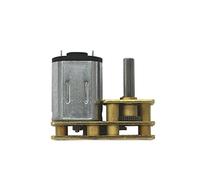 Starter elettrico DC DIY Tipo D Albero di uscita da 3 mm Avviatore a microingranaggio ad alta coppia da 6 V per robot giocattolo intelligente: 70 giri/min, Voltaggio: 6 V)