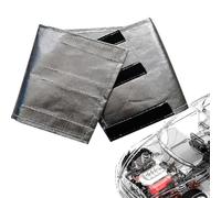 Starter Heat Shield,with Adhesive Reflective Safe | Adhesive Heat Shield Car Accessories,for Sedan SUV RV Van Vehicle Automotive Engine Exhaust Motor Road Trip