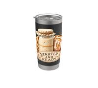 Starter Jar Ready Lievito Madre Bicchiere termico in acciaio inox doppia parete