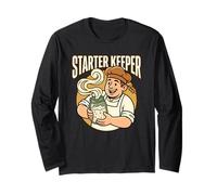 Starter Keeper Artisan Lover Obsessio Lievito Madre Pane Cottura Maglia a Manica