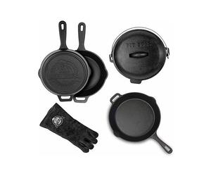 Starter Kit 6 Pentole in Ghisa Pit Boss - 40266