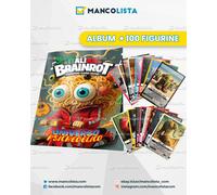 Starter kit Album + 100 card Skifidol Italian Brainrot Serie Alpha Universo Psic