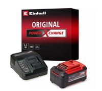 Starter Kit Einhell Power X-Change 18V 5,2 Ah con Batteria e Caricabatterie Rapi