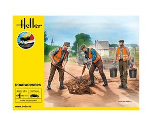 Starter Kit Maquette Figurina Operatori Stradali | Heller | 5875