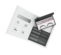 Starter kit per extension ciglia a grappolo a fai da te Nanolash - DIY kit completo per applicare le ciglia finte a casa, extension ciglia fai da te (Marrone, HARMONY)
