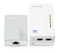 TP-Link TL-WPA4220 KIT 600 Mbit/s Collegamento ethernet LAN Wi-Fi Bianco 2 pz