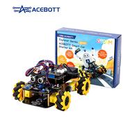STARTER KIT SMART ROBOT CAR 4WD AUTO INTELLIGENTE SCHEDA ESP32 COMPATIBL ARDUINO