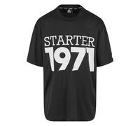 Starter Black Label St404-starter Train Day Mesh Jersey T-Shirt, Nero, S Uomo