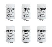 Starter Neon 4-65W, Starter per Tubo Fluorescente per Lampade Fluorescenti 220-240V Accensione Neon LED Starter per Tubo Universal Starter Led Neon Per Illuminazione Efficiente e Affidabile (6)
