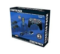 Starter Pack PlayStation (1 gamepad vibrante + 1 telecomando + 2 prolunghe + Cable RGB Pro Audio)