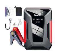 Starter Per Salto Per Auto Portatile-booster Pack A Batteria Ultra Potente, Gonfiore A Pneumatici Multifunzione | Power Bank Di Emergenza Per Viaggi Su Strada Camion E Auto, Vacanze Esterne Compatte E