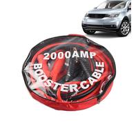 Starter per salto per batteria per auto - 2000A Portali portatili, cavi jumper con adattatore | Cavi per motociclisti ATV Auto Mower Trailer Powersports Golf Cart Lawn Bike Attrezzatura Electric Bike