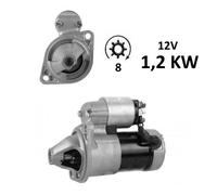 Starter per Yanmar Motore Diesel 3TN68 3TN66 3TNE68 L C John Deere S114-816