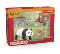 STARTER SET ASIA miniatura in resina WILD LIFE schleich 42736 età 4+