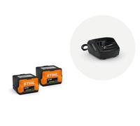 Starter Set StiHL con 2 batterie AK 20 e caricatore AL 101