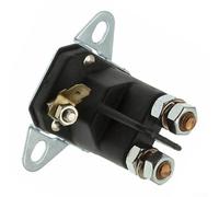 Starter Solenoid Switch 12V 3-Terminal for Ride-On Mower | 12 volt power, 3 terminals, 1/4 inch poles, fits ride-on mowers, quick engine start