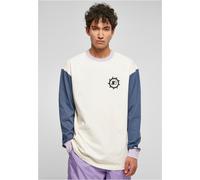 Starter Sundown Longsleeve Uomo Parte Superiore Cotone Lunghe Logo Contrasto