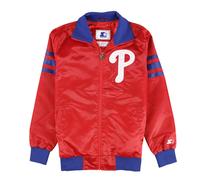 STARTER Uomo Philadelphia Phillies Bomber Giubbino, Rosso, Grande