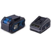 Starterkit con batteria e caricabatteria 20v 4.0ah serie ixes Scheppach sbsk4.0