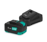 Starterset VPower 20V | Batteria 4.0Ah & Caricatore Rapido