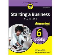 Eric Tyson Bob Nelson Starting a Business All-in-One For Dummies (Tascabile)