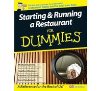 Carol Godsmark & A. G. Dismore – Starting & Running a Restaurant For Dummies – Ediz. UK – Tascabile
