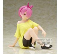 Starting Life In Another World Re:zero Relax Time Ram Training Syle Figura 14cm