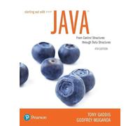 Starting Out With Java: From Control Structures Through Data Structures