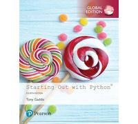 Starting Out with Python, Global Edition [Lingua inglese]