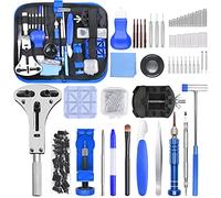 STARTOGOO 185 pezzi kit orologiaio professionale - cambio batteria, regola cinturino, apri cassa, cacciavite di precisione e barre a molla