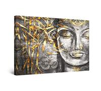 Startonight Quadro su Tela Bodhisattva Buddha - Quadri Moderni Astratti - Stampe Camere da Letto Stampe Incorniciate 60x90 cm, Decorazione Parete, Idea Regalo Elegante Luminoso al Buio