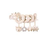 STARTONYOU Giocattolo del Passeggino, Spirale di attività, Animali Giocattolo Peluche Spirale Sospeso attività Bambino per Passeggino Neonato, Letto, Seggiolino Auto, Giocattoli Sensoriali Sviluppo