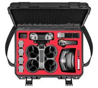 STARTRC Avata 2, custodia rigida impermeabile per il trasporto per DJI Avata 2 Fly More Combo con DJI Goggles 3/RC Motion 3/FPV Remote Controller 3, hub di ricarica batteria, accessori per droni FPV