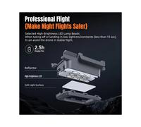STARTRC Carrello di Atterraggio per Luce Notturna per Drone per Neo 2 Accessori Luce di Volo Notturna A Sgancio Rapido Treppiede Ricaricabile