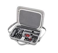 STARTRC Custodia da trasporto Borsa a tracolla da viaggio per Insta360 X5/4/3 Accessori per fotocamera Borsa portaoggetti Borsa portatile in PU Scatola con cintura