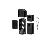STARTRC Custodia Protettiva In Silicone per Osmo Pocket 3 Antigraffio Maniglia Filettata Protettiva per Pocket 3 Accessorio Nero