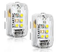 STARTRC Luce stroboscopica per droni, luce anticollisione, luce a led ricaricabile per il volo notturno dei droni FAA, adatta a DJI Mini 4 Pro, Avata 2,Air 3s A e a tutti gli accessori per droni (2 pz