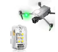 STARTRC Luce stroboscopica per droni, luce anticollisione, luce flash a led ricaricabile per il volo notturno dei droni FAA, adatta per DJI Mini 4 Pro, Avata 2,Air 3s e tutti gli accessori per droni