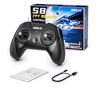 STARTRC S8 RC Flight Simulatore di Volo,8 Canali FPV Drone Radiocomando USB Compatibile con Sistemi/Piattaforme Popolari - Ideale per Principianti e Addestramento Piloti Professionisti (Nero)