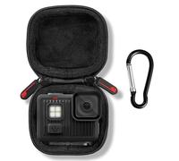 STARTRC VCR Custodia da trasporto per GoPro Lit Hero/Hero Accessori Hard Shell PU Cover Protezione Storage Mini Bag Viaggio Custodie portatili con moschettone Action Camera