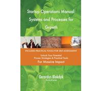 Startup Operations Manual: Systems and Processes for Growth