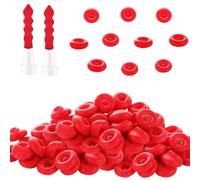 STARVAST 150 tappi sigillanti per tubi per sigillatura, tappi per pistola per presellatura, per sigillatura e conservazione di tubi per sigillatura aperti