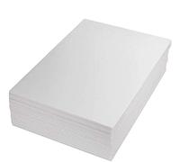 Starvast - Confezione da 16 fogli A3, in polistirene, da 5 mm, con rivestimento esterno rigido in polistirene, passepartout per foto e cartelli nuziali, colore bianco (297 × 420 mm)