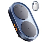 STARVIKY Doppio giradischi mouse jiggler silenzioso movimento meccanico con funzione casuale, mouse non rilevabile, timer, tenere il computer sveglio